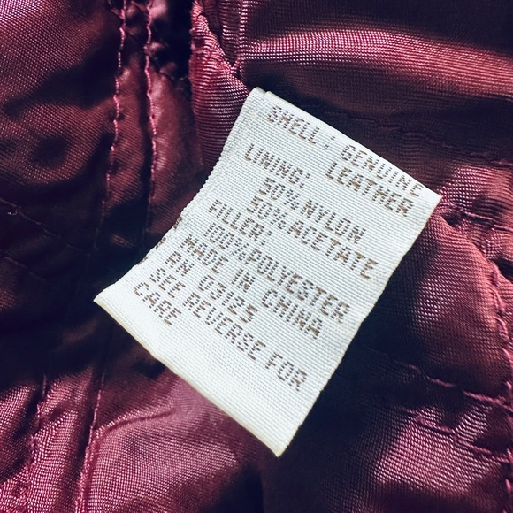 Wu-Wear USA Authentic Original Leather RARE Vintage 90s Jacket - Picture 13 of 14